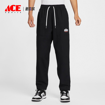 耐克男士系带宽松透气长裤