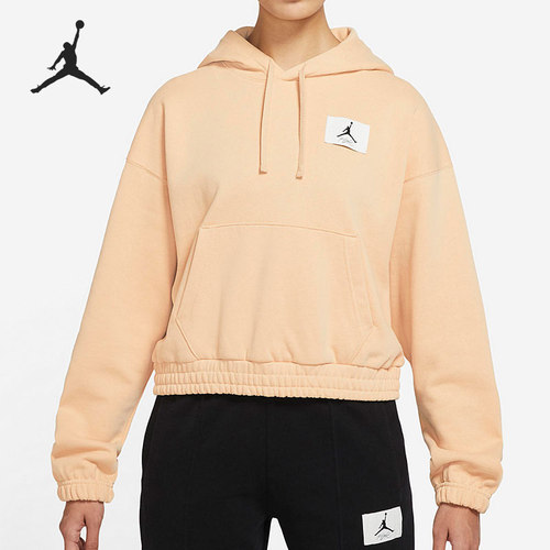 Nike/耐克官方正品运动女子JORDAN跑步连帽套头卫衣 DD6999-268