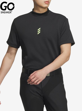 Adidas/阿迪达斯正品CodeChaos男士套头半高领经典短袖T恤JJ0222