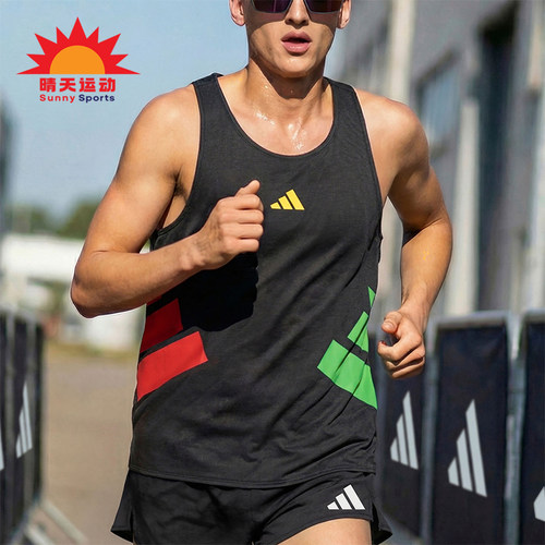 Adidas/阿迪达斯正品ALL TIME TANK TOP男士经典健身背心KF4001