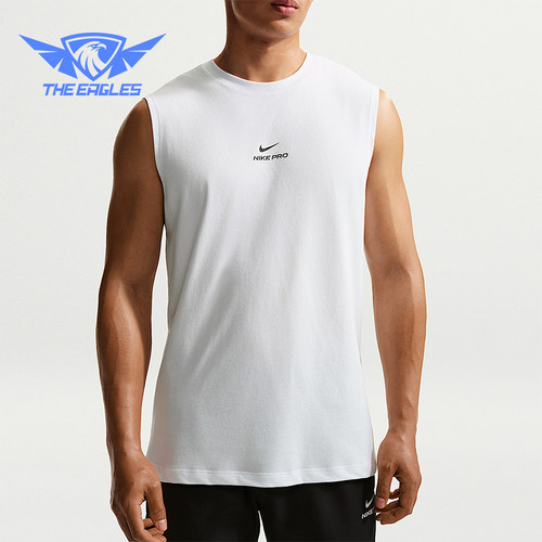 Nike/耐克正品NikePro无袖训练上衣经典训练背心IM4900-100