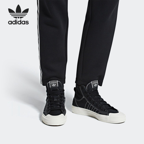 Adidas/阿迪达斯正品NIZZA HI RF男子休闲经典舒适运动鞋 F34057
