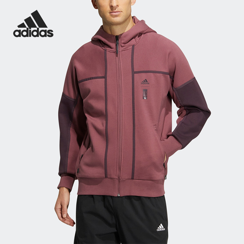 Adidas/阿迪达斯官方正品2022冬男子运动休闲加绒保暖外套 HN8975
