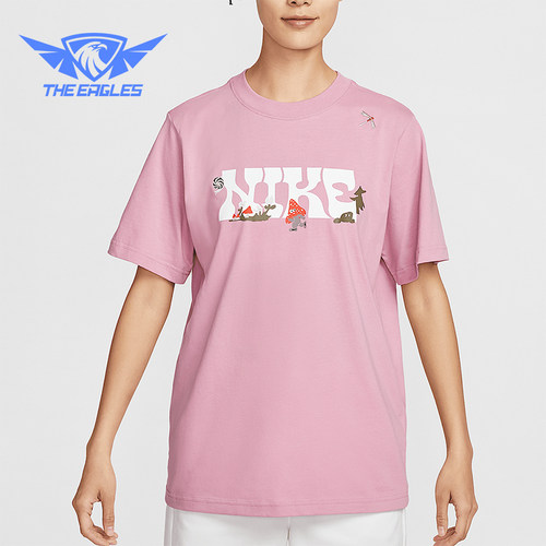 Nike/耐克正品Sportswear女士休闲针织经典宽松短袖IF0607-668