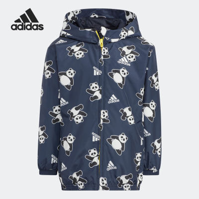 Adidas/阿迪达斯正品当季新款儿童运动卡通连帽外套IA9103