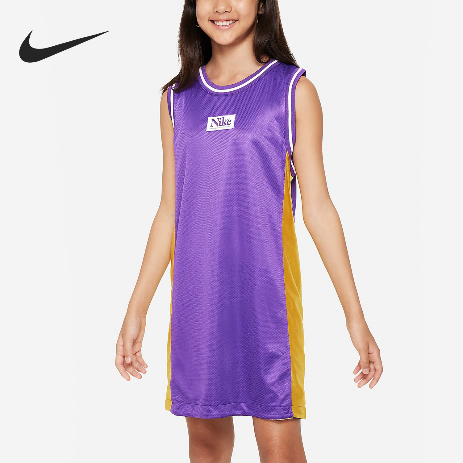 耐克正品大童宽松运动背心