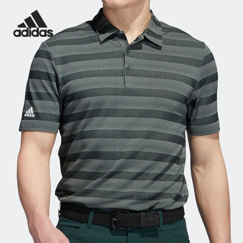 Adidas/阿迪达斯正品 CLR STRP 男子运动休闲Polo衫 HM5326