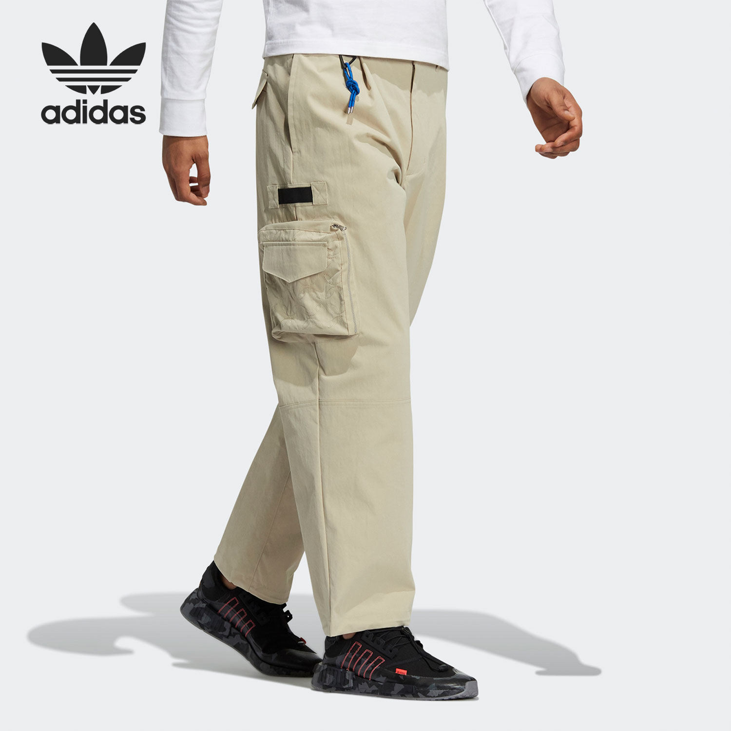 Adidas/阿迪达斯正品三叶草春季新款男子运动休闲长裤HC0572,运动服/休闲服装,运动长裤,淘宝优惠券,粉丝福利购,淘宝优惠卷