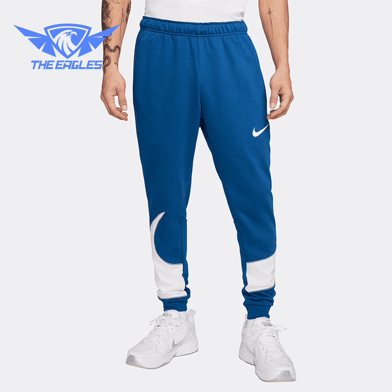 Nike/耐克正品Dri-FIT男士休闲束脚拼接针织跑步运动裤FB8578-476