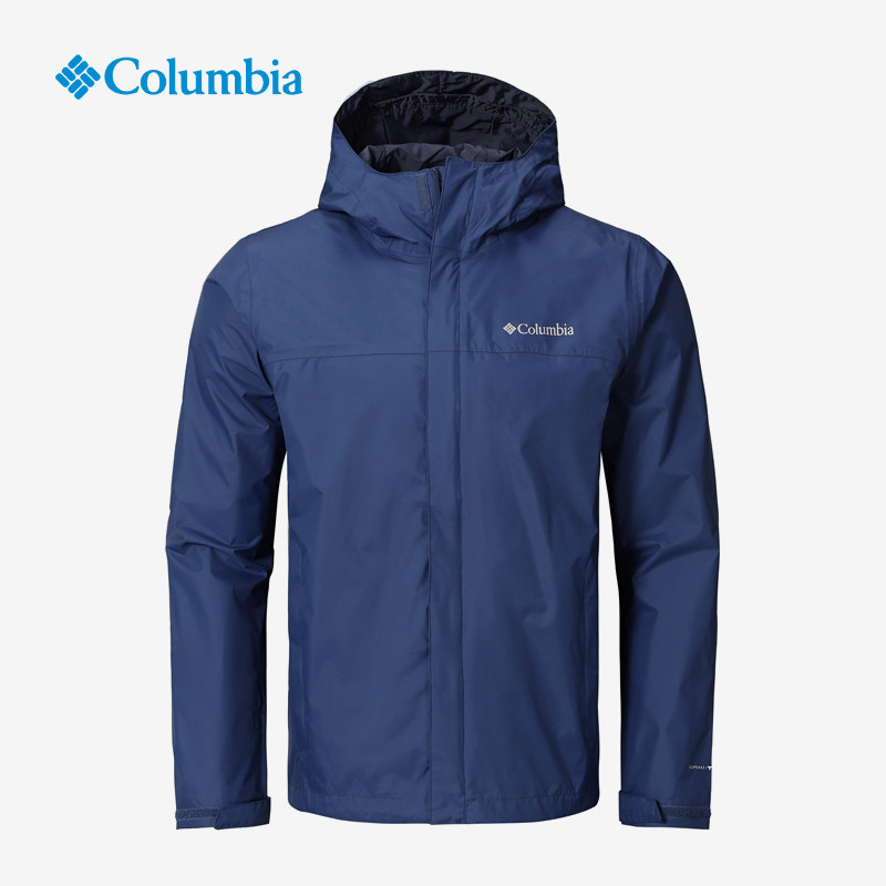 Columbia哥伦比亚正品21春夏新品男子户外防水单层冲锋衣RE2433
