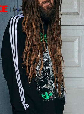 Adidas/阿迪达斯正品LONGLSEEVE KORN三叶草男士T恤IW7523