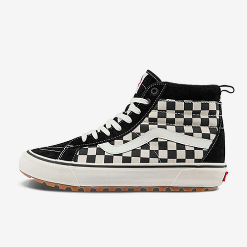 VANS范斯正品SK8-HI MTE男女高帮棋盘格保暖帆布鞋板鞋VN0A5HZY