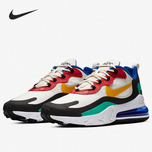 Nike/耐克正品 AIR MAX 270 REACT气垫复古男女运动跑步鞋 AO4971