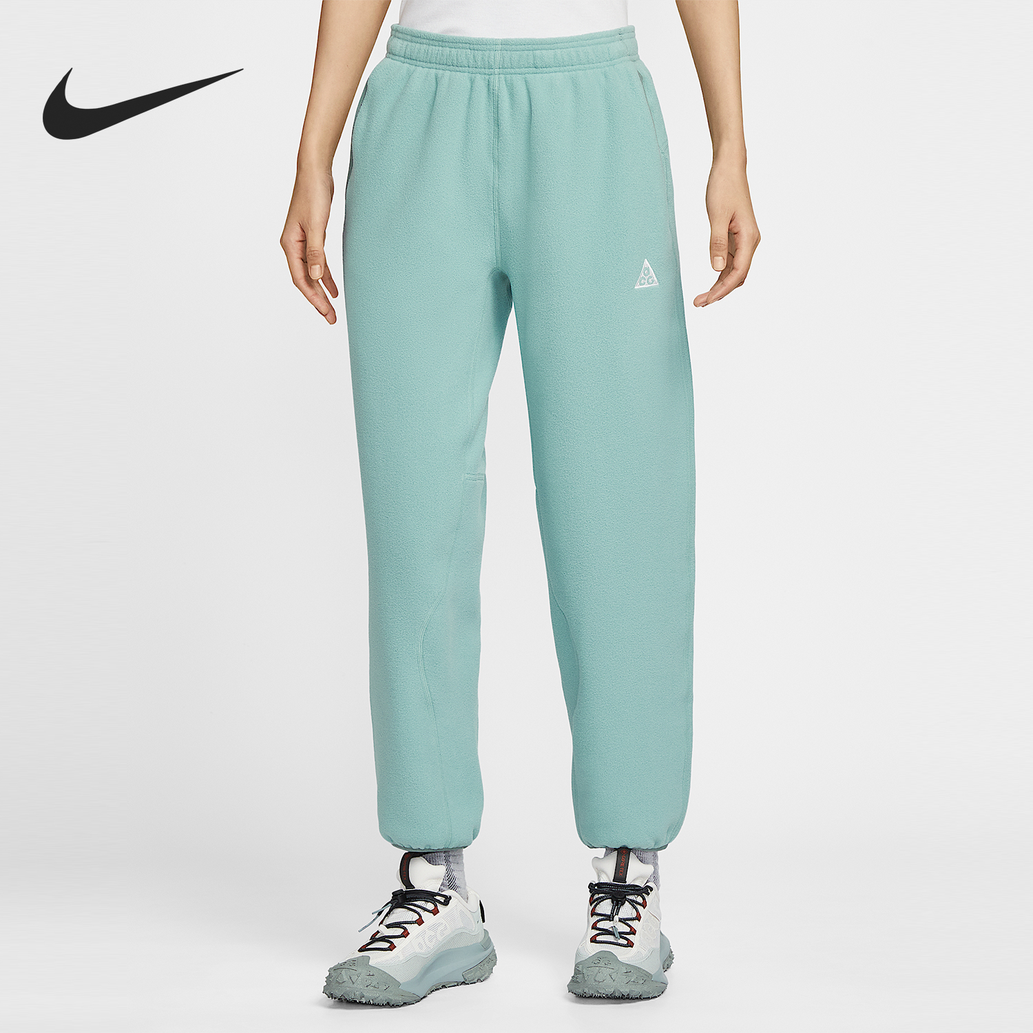 Nike/耐克官方正品ACG Wolf Tree女士摇粒绒束脚长裤HJ0242-017