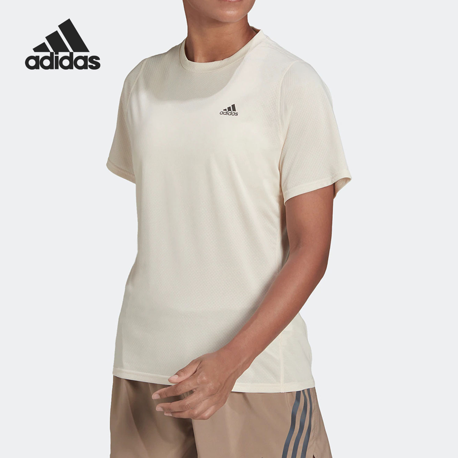 Adidas/阿迪达斯正品RI 3B 女子跑步短袖简约运动T恤HB9355