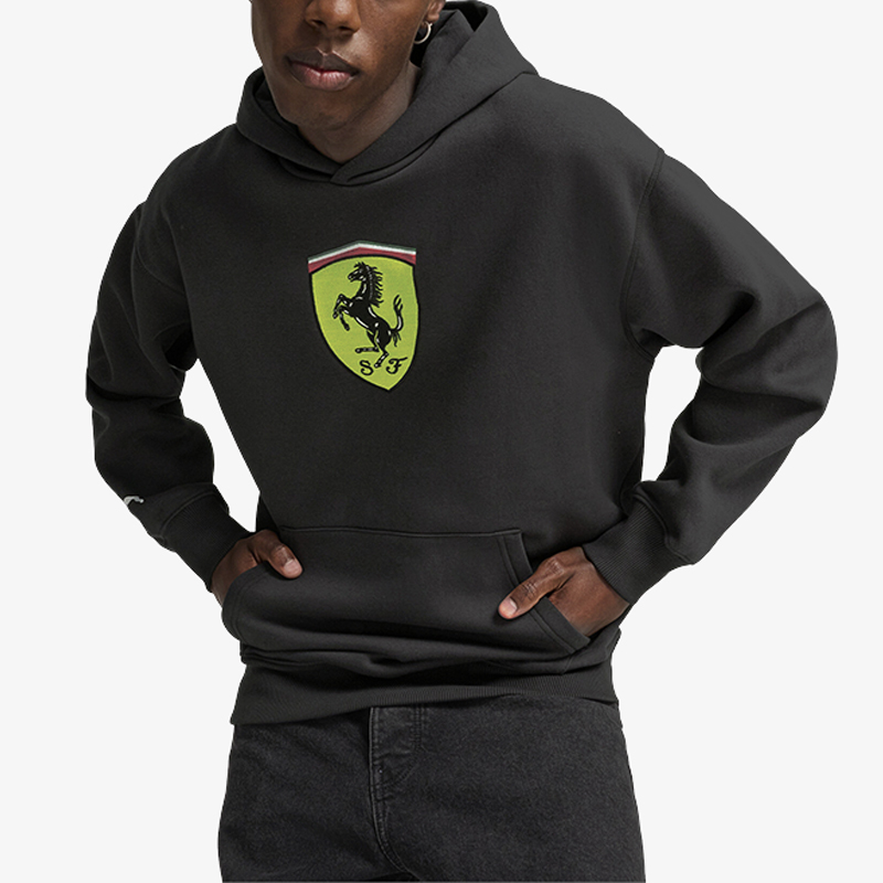 Puma/彪马官方正品2025冬季款男士运动连帽套头休闲卫衣627054-01