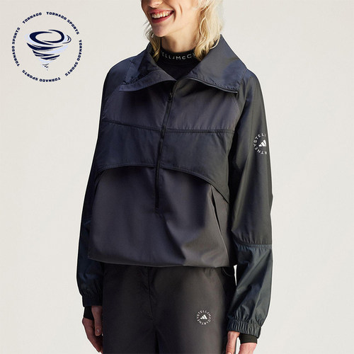Adidas/阿迪达斯正品TN PO JKT女士保暖宽松运动套头卫衣JG1066