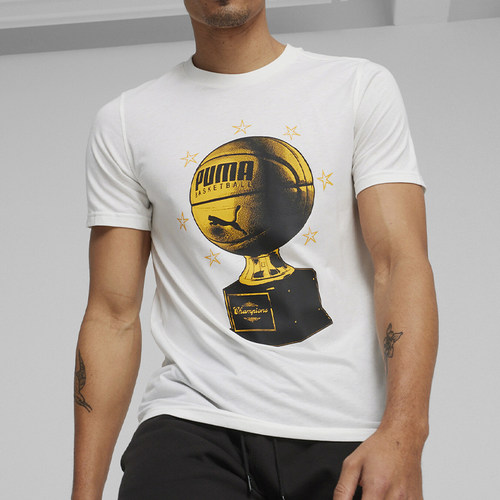 Puma/彪马正品当季新款男士篮球运动短袖T恤624822-01