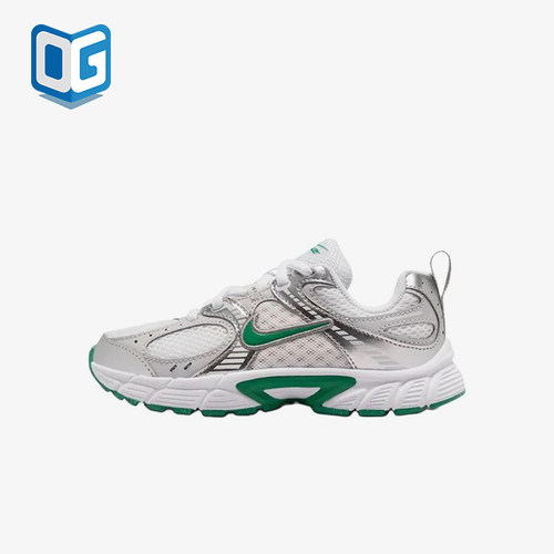Nike/耐克正品V5RNR新款儿童白绿色低帮网面经典休闲鞋HQ6412-107