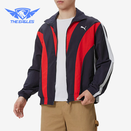 Puma/彪马正品T7Track梭织拉链长袖夹克男经典夹克外套638801-16