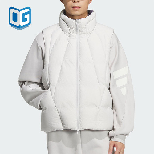 Adidas/阿迪达斯正品FUTURE STYLE男士保暖休闲羽绒马甲KH1480