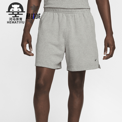 Nike/耐克正品夏季男士透气针织松紧腰运动复古短裤FQ0408-063