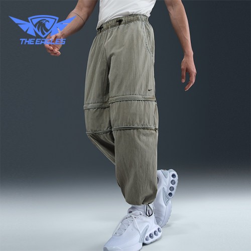 Nike/耐克正品2025 Tech男士运动梭织经典可拆卸长裤HJ2949-320