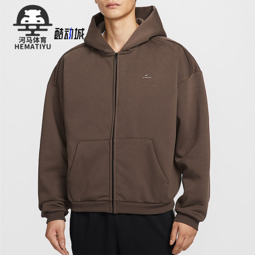 Nike/耐克正品Therma-FIT男士休闲连帽加绒运动外套IO3690-237