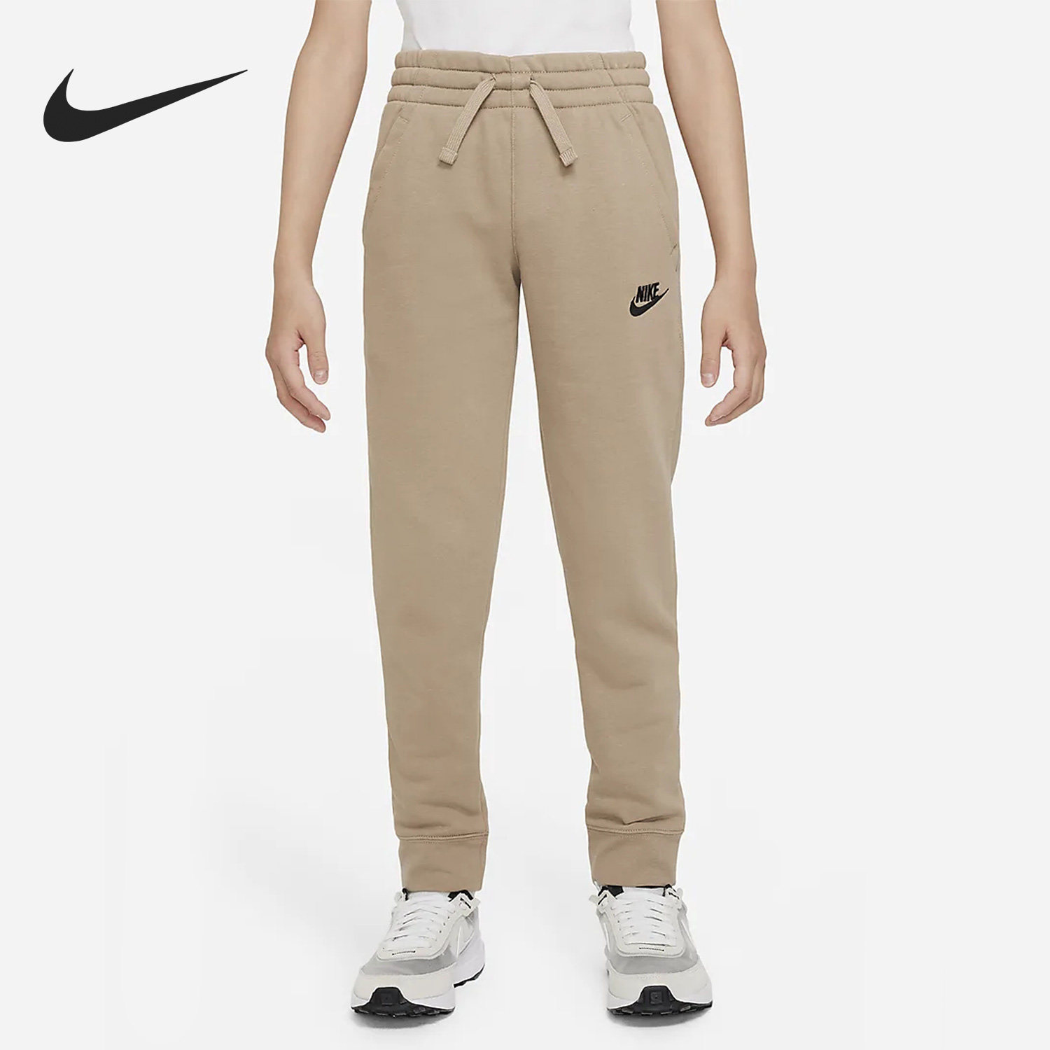 Nike/耐克正品秋冬新款大童运动休闲法式毛圈长裤DA0864-247