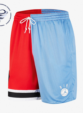 Nike/耐克正品JORDAN男士抽绳拼接休闲运动短裤C百搭Z2505-448