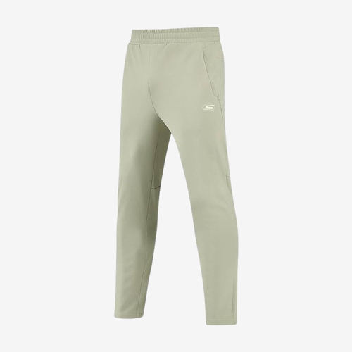 Skechers斯凯奇正品男舒适慢跑微弹中腰针织运动裤P424M125-027B