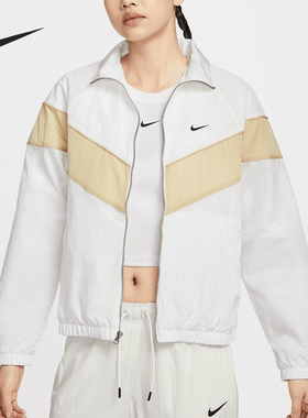 Nike/耐克官方正品Windrunner女士防晒经典夹克外套FV6305-133