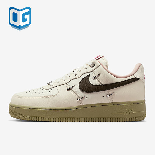 Nike/耐克正品Air Force 1女士休闲低帮系带耐磨运动鞋IQ9802-022