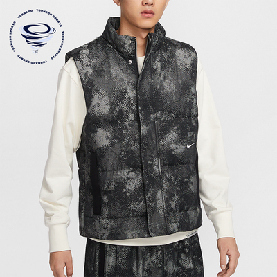 耐克男士时尚棉服马甲