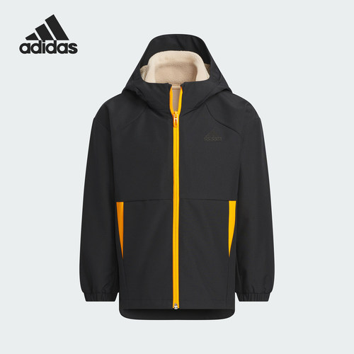 Adidas/阿迪达斯正品新款小童二合一梭织休闲双面外套JY1690