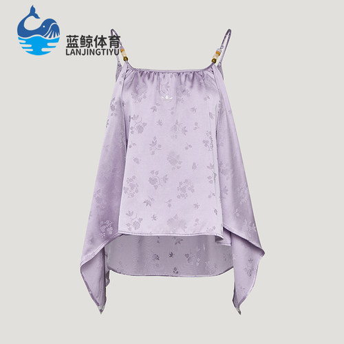 Adidas/阿迪达斯正品女士新中式透气时尚休闲背心T恤LD6442