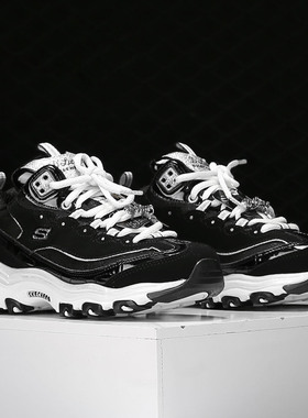 Skechers/斯凯奇正品D'Lites 女子厚底耐磨松糕休闲运动鞋