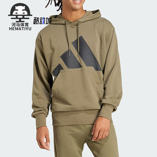 Adidas/阿迪达斯正品M BL FT HD男士针织卫衣套头衫JE8892