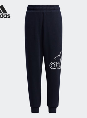 Adidas/阿迪达斯正品2021冬新款儿童加绒保暖运动休闲长裤 H40347