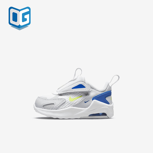 Nike/耐克正品AirMaxBolt新款婴童白蓝色运动鞋CW1629-004