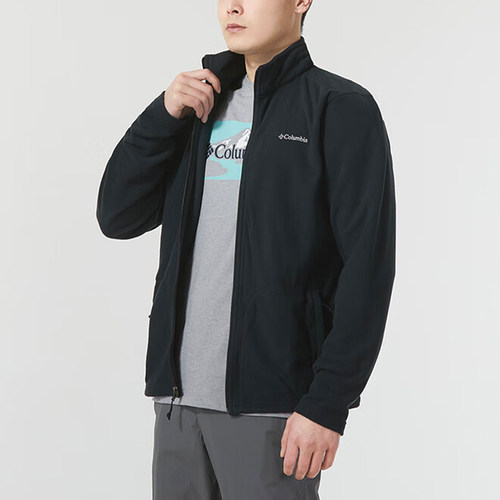 Columbia/哥伦比亚正品新款男士户外立领抓绒外套EJ0027010
