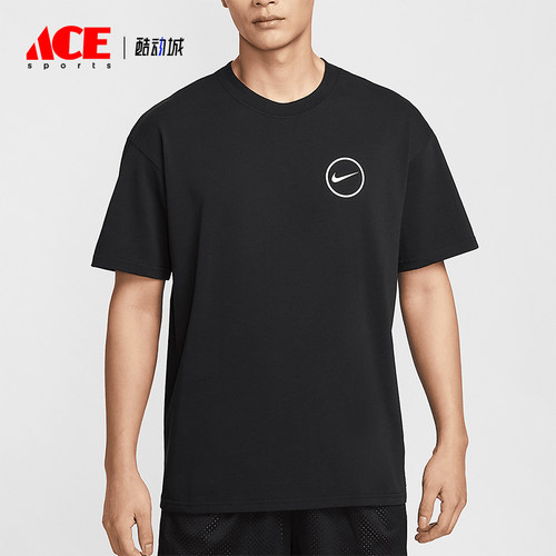 Nike/耐克正品夏季新款男士休闲宽松厚实柔软短袖T恤HJ3407-010