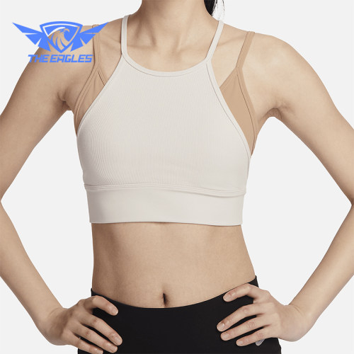 Nike/耐克正品新款女士透气低强度支撑运动文胸FZ6568-104