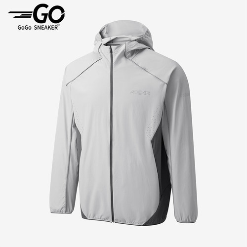 Adidas/阿迪达斯正品DRYWV连帽拉链长袖夹克经典男夹克外套KQ5301