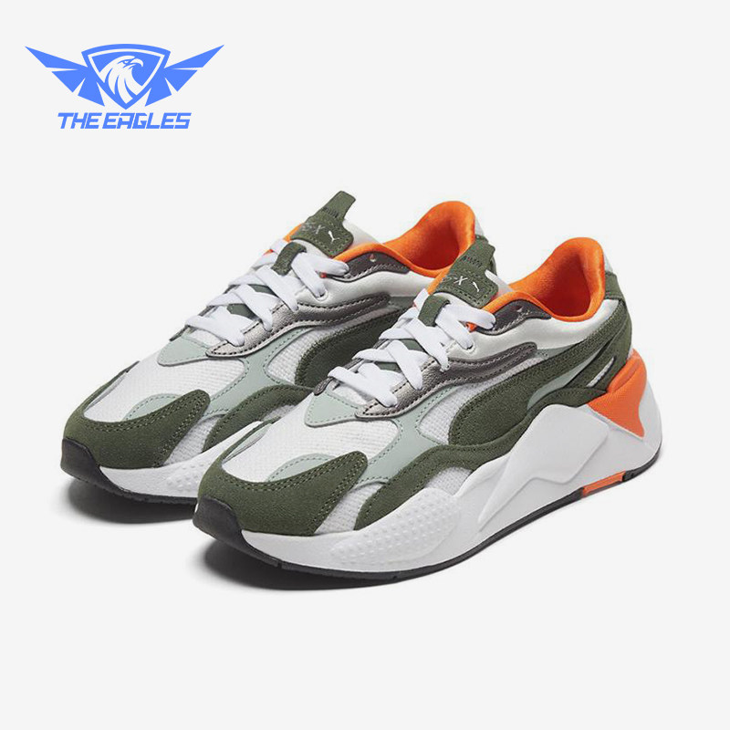 Puma/彪马正品RS-X3女士经典低帮运动耐磨拼接休闲鞋374668-01图片