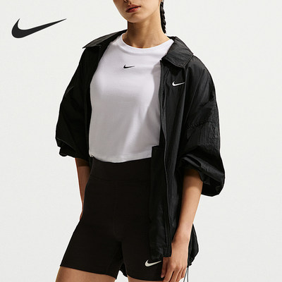 Nike/耐克正品2026女士宽松经典简约长袖夹克外套IO1521-010