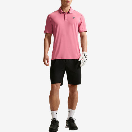 Nike耐克正品Dri-Fit男弹力拉绒褶皱速干高尔夫球服IB0234-641