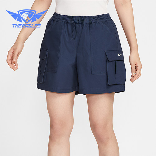 Nike/耐克正品Sportswear女士透气宽松工装日常短裤HV2619-410