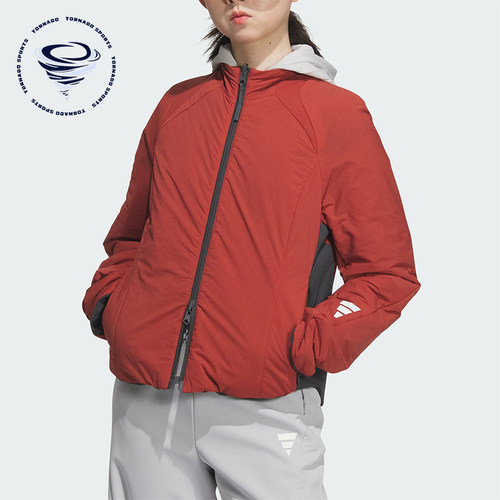 Adidas/阿迪达斯正品FUSTL W P JKT女士双面穿保暖棉服JM4247