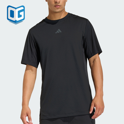 Adidas/阿迪达斯正品2026年新款男士经典圆领透气短袖T恤KE9937